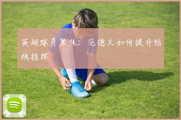 英超球员聚焦:范德文如何提升防线指挥